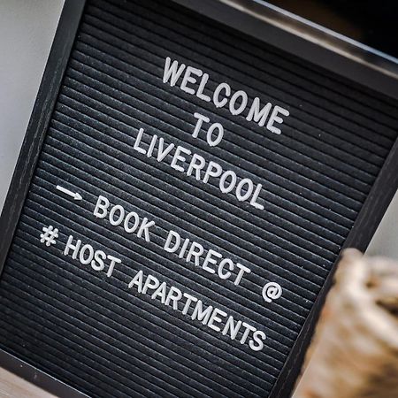 Host Apartments - Contemporary 3 Bed Apt With Balcony - Perfect For Long Stays ลิเวอร์พูล ภายนอก รูปภาพ